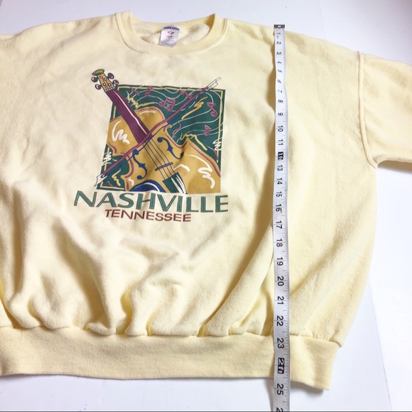 Vintage Nashville Tennessee Sweatshirt XL - Picture 6 of 9